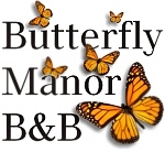 BUTTERFLY MANOR BED & BREAKFAST Logo