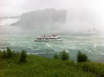 The Hornblower Boat by the Falls!